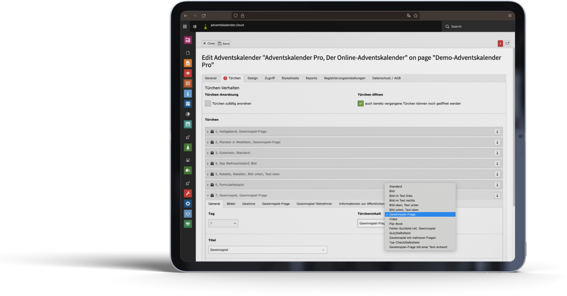 Online-Adventskalender als TYPO3-Extension Online-Adventskalender als TYPO3-Extension
